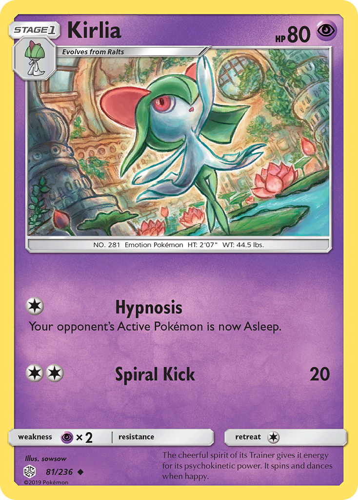 Kirlia (81/236) [Sun & Moon: Cosmic Eclipse] | Odin's Place