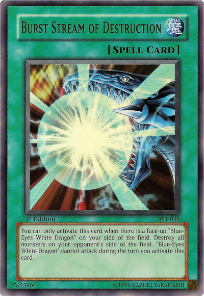 Burst Stream of Destruction [AST-038] Ultra Rare | Odin's Place