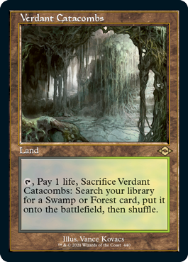Verdant Catacombs (Retro Foil Etched) [Modern Horizons 2] | Odin's Place