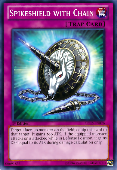 Spikeshield with Chain [CBLZ-EN076] Common | Odin's Place