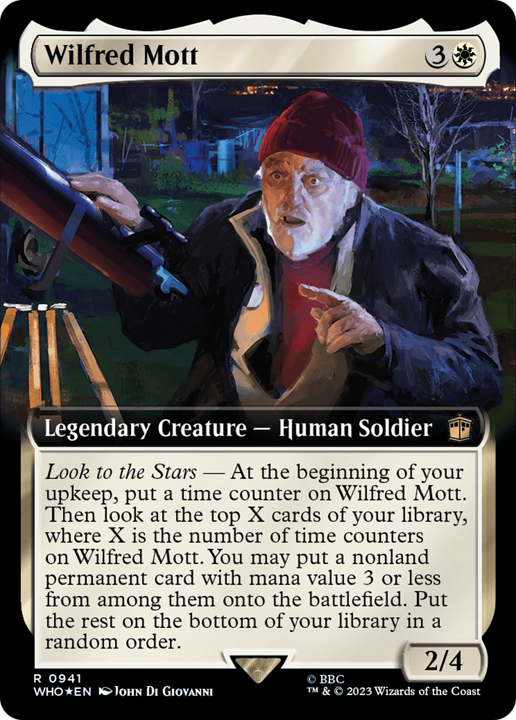 Wilfred Mott (Extended Art) (Surge Foil) [Doctor Who] | Odin's Place