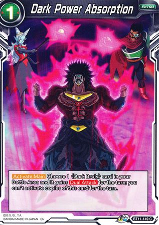 Dark Power Absorption (BT11-149) [Vermilion Bloodline] | Odin's Place