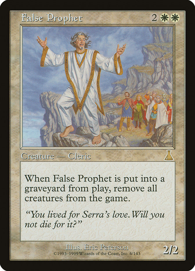 False Prophet (6) [Urza's Destiny] | Odin's Place