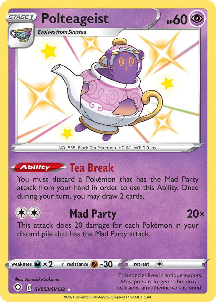 Polteageist (SV053/SV122) [Sword & Shield: Shining Fates] | Odin's Place