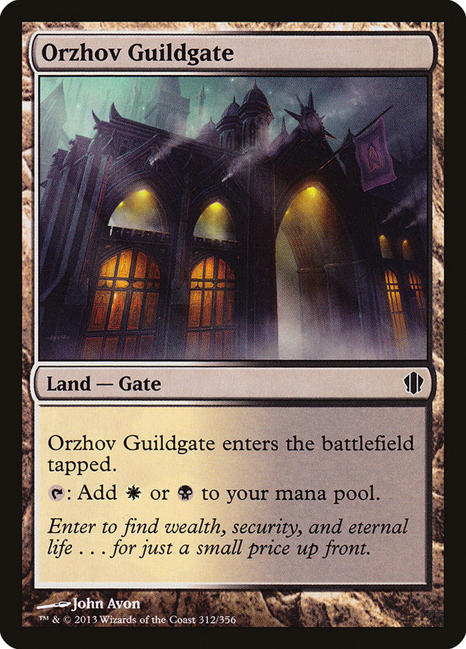 Orzhov Guildgate (312) [Commander 2013] | Odin's Place