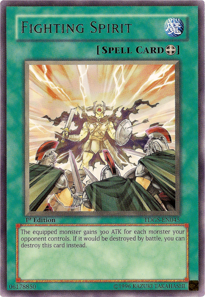 Fighting Spirit [TDGS-EN045] Rare | Odin's Place