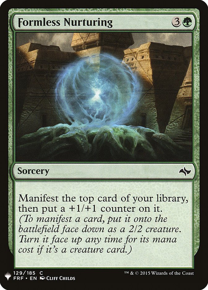 Formless Nurturing [Mystery Booster] | Odin's Place