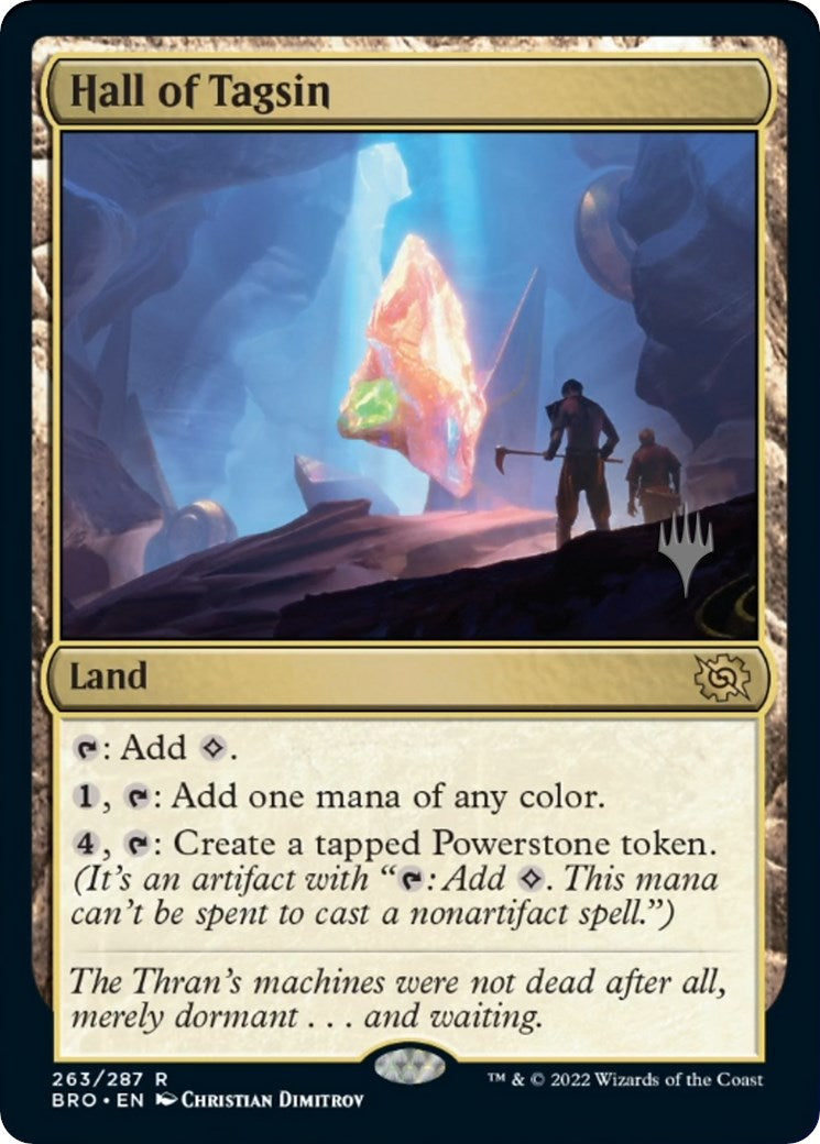 Hall of Tagsin (Promo Pack) [The Brothers' War Promos] | Odin's Place