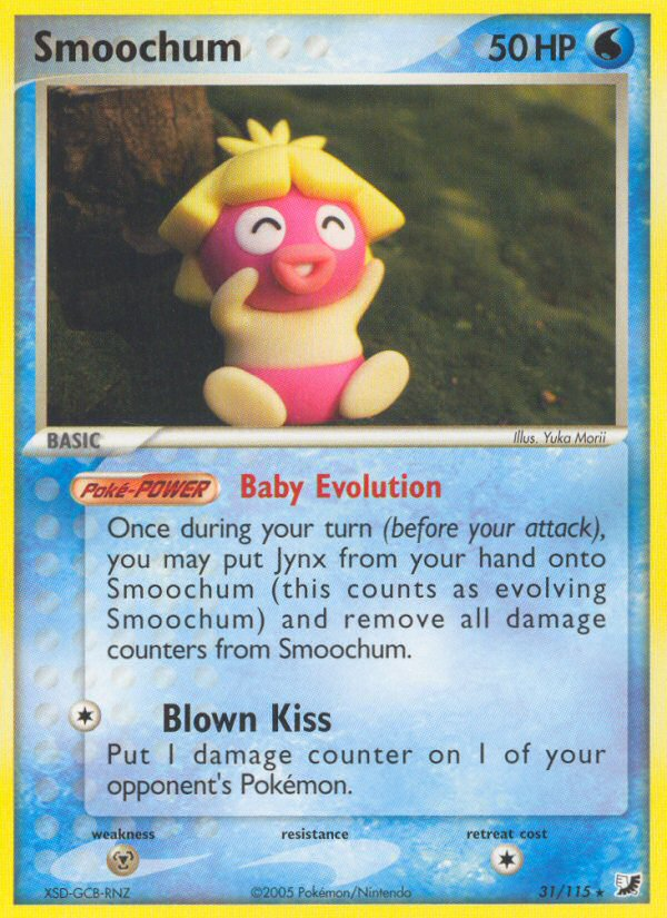 Smoochum (31/115) [EX: Unseen Forces] | Odin's Place
