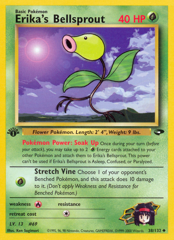Erika's Bellsprout (38/132) [Gym Challenge 1st Edition] | Odin's Place