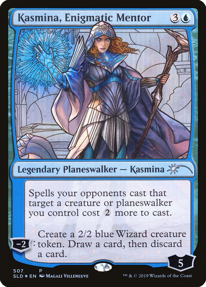 Kasmina, Enigmatic Mentor (Stained Glass) [Secret Lair Drop Promos] | Odin's Place
