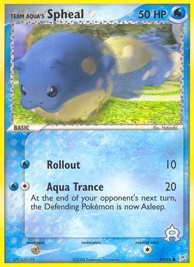 Team Aqua's Spheal (57/95) [EX: Team Magma vs Team Aqua] | Odin's Place