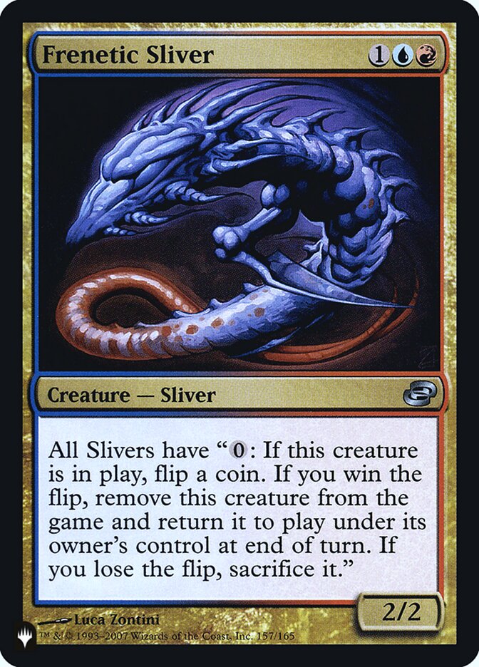 Frenetic Sliver [Secret Lair: Heads I Win, Tails You Lose] | Odin's Place