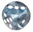 Chessex Dice Menagerie 7 Lustrous 16mm D6 Slate/White 12 ct | Odin's Place