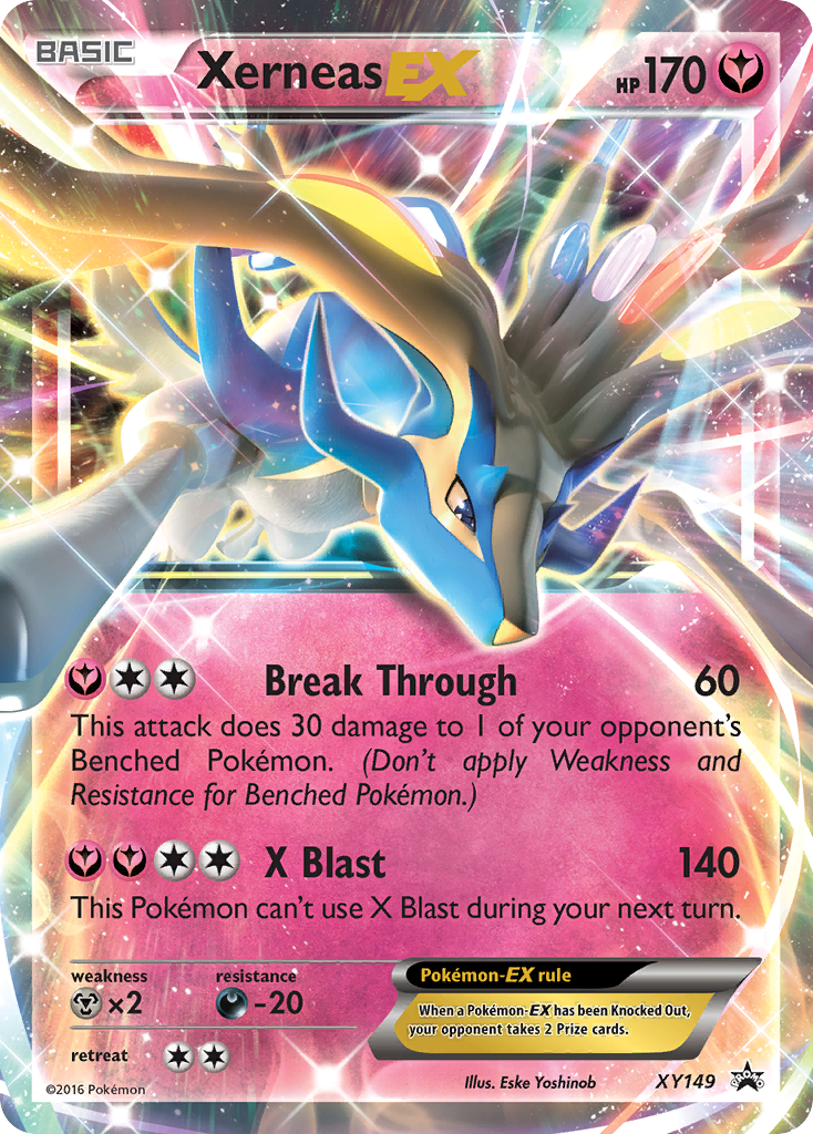 Xerneas EX (XY149) [XY: Black Star Promos] | Odin's Place
