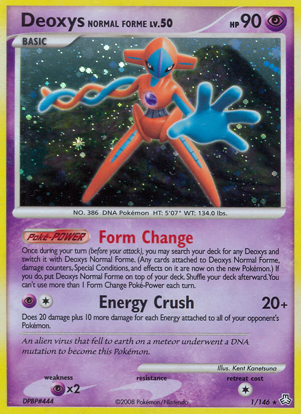 Deoxys Normal Forme (1/146) [Diamond & Pearl: Legends Awakened] | Odin's Place