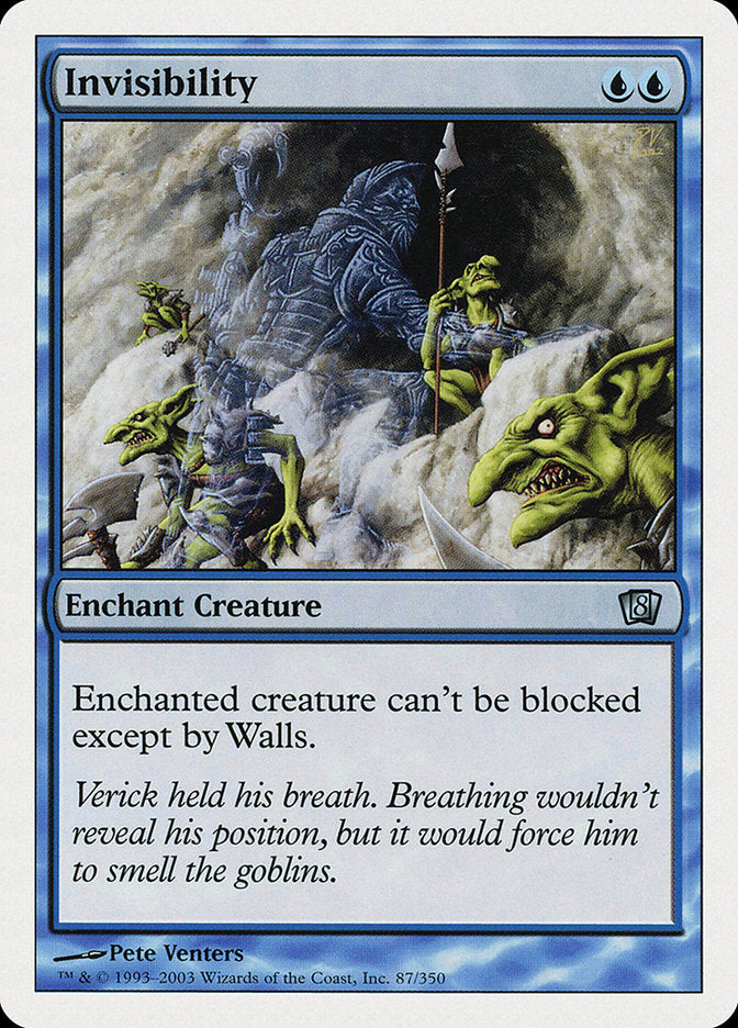Invisibility (87) [Eighth Edition] | Odin's Place