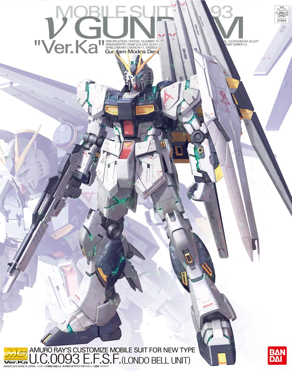 Gundam MG 1/100 RX-93 Nu Gundam Ver. Ka | Odin's Place