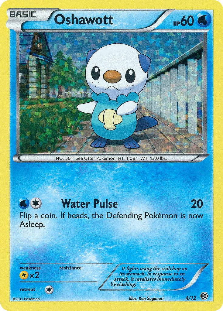 Oshawott (4/12) [McDonald's Promos: 2011 Collection] | Odin's Place