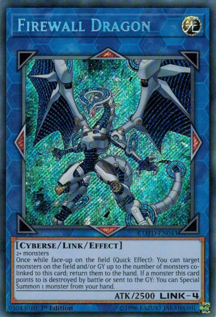 Firewall Dragon [COTD-EN043] Secret Rare | Odin's Place