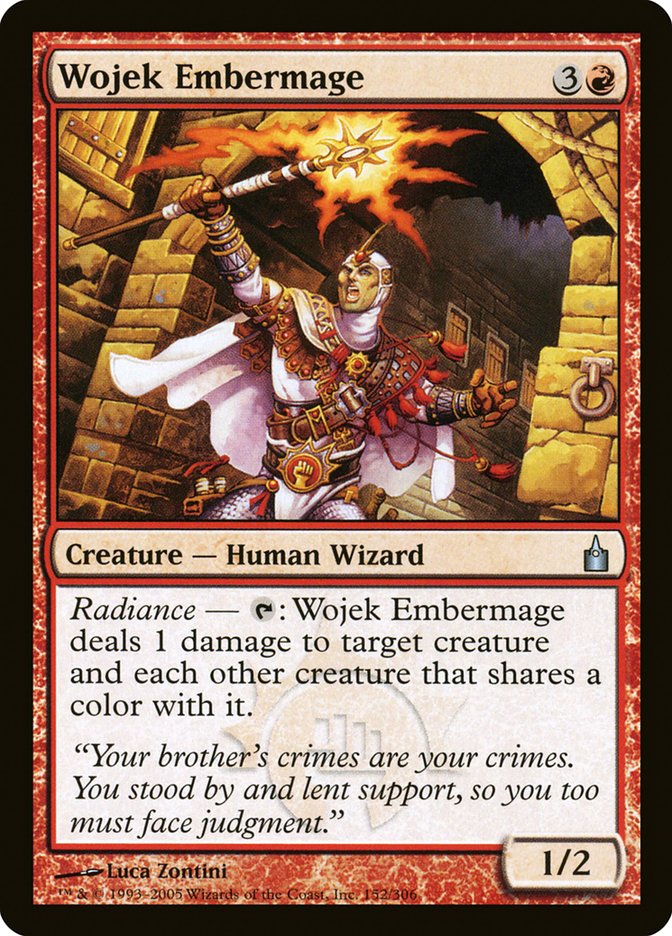 Wojek Embermage (152) [Ravnica: City of Guilds] | Odin's Place
