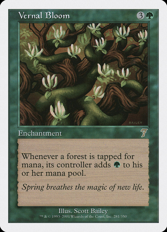 Vernal Bloom (281) [Seventh Edition] | Odin's Place