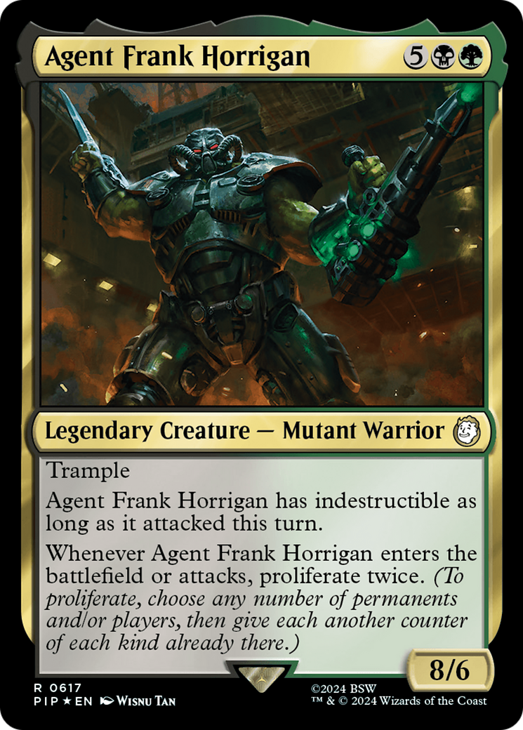 Agent Frank Horrigan (Surge Foil) [Fallout] | Odin's Place