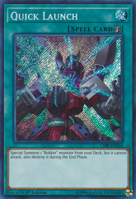 Quick Launch [CIBR-EN056] Secret Rare | Odin's Place