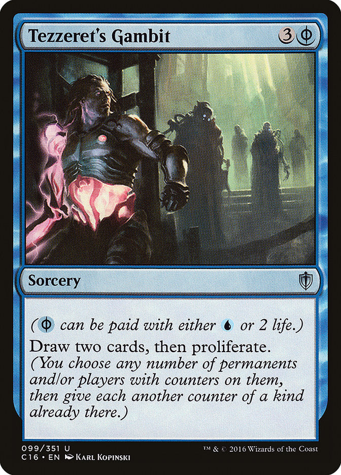 Tezzeret's Gambit (99) [Commander 2016] | Odin's Place