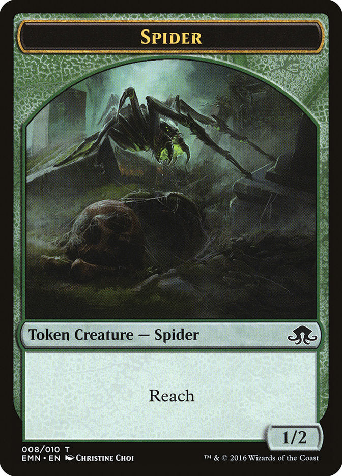 Spider Token (8) [Eldritch Moon Tokens] | Odin's Place