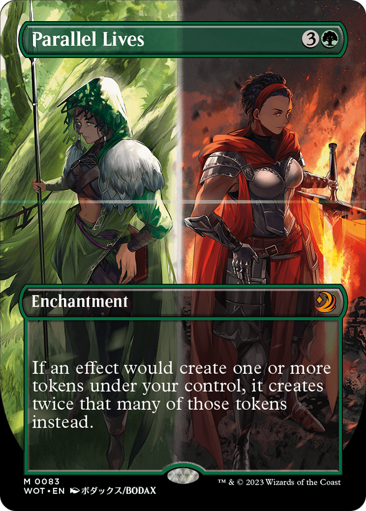 Parallel Lives (Anime Borderless) [Wilds of Eldraine: Enchanting Tales] | Odin's Place
