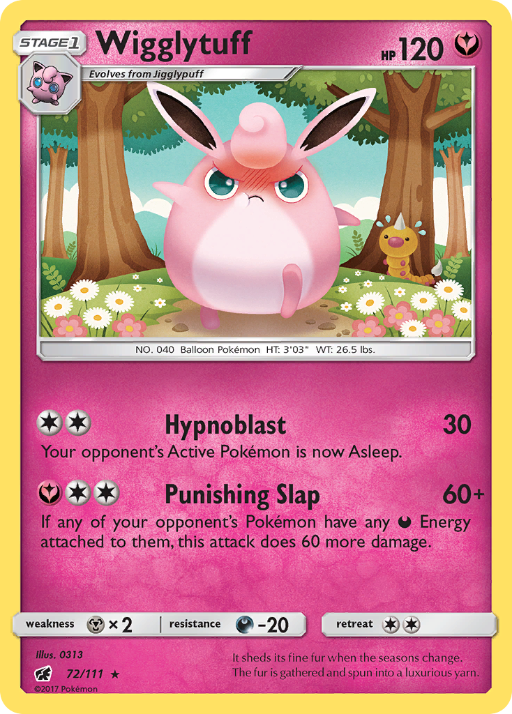 Wigglytuff (72/111) [Sun & Moon: Crimson Invasion] | Odin's Place