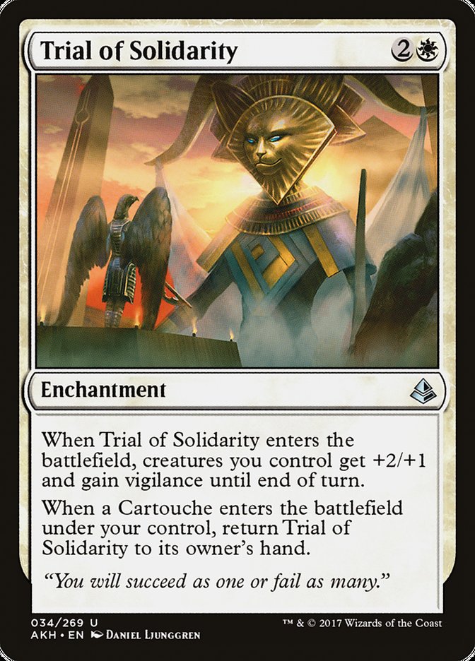 Trial of Solidarity (34) [Amonkhet] | Odin's Place