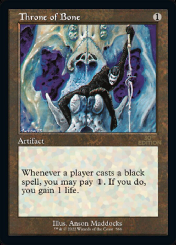 Throne of Bone (Retro) [30th Anniversary Edition] | Odin's Place