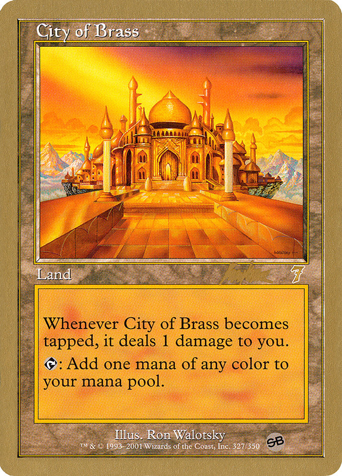 City of Brass (Brian Kibler) (SB) [World Championship Decks 2002] | Odin's Place