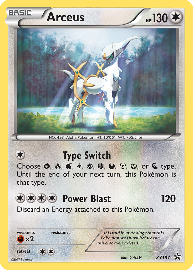 Arceus (XY197) [XY: Black Star Promos] | Odin's Place