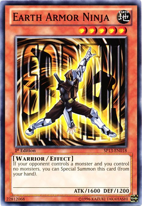 Earth Armor Ninja [SP13-EN018] Common | Odin's Place