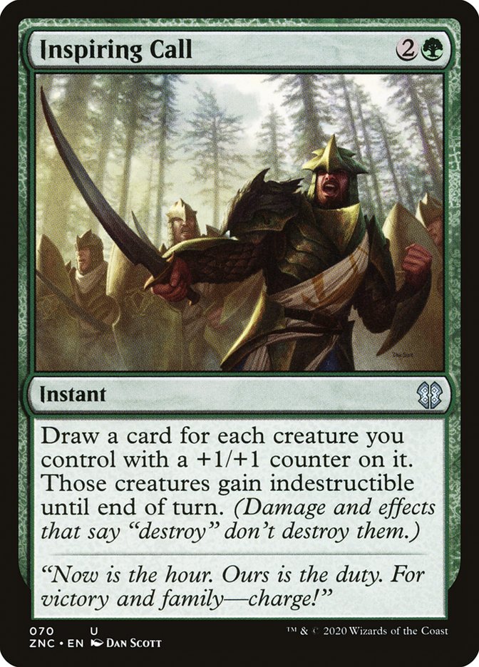 Inspiring Call [Zendikar Rising Commander] | Odin's Place