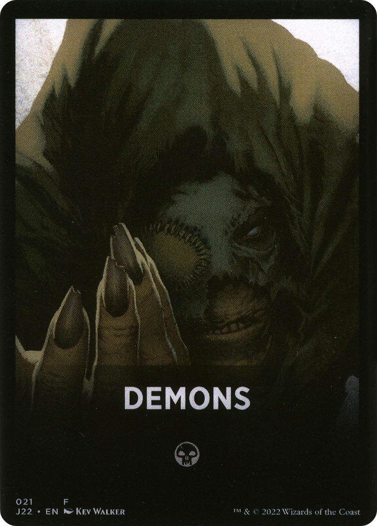 Demons Theme Card [Jumpstart 2022 Front Cards] | Odin's Place