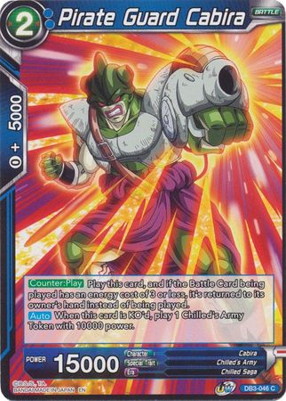 Pirate Guard Cabira (DB3-046) [Giant Force] | Odin's Place