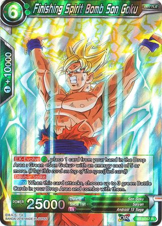 Finishing Spirit Bomb Son Goku (BT3-057) [Cross Worlds] | Odin's Place