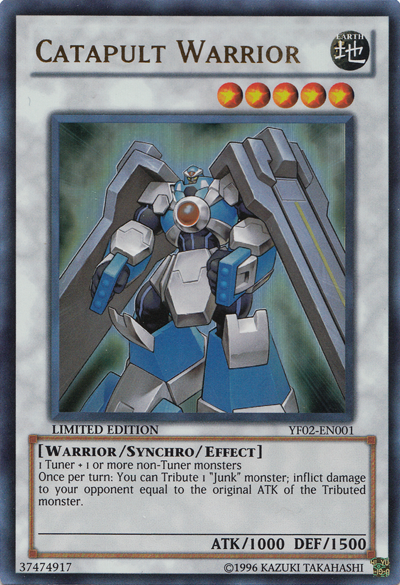 Catapult Warrior [YF02-EN001] Ultra Rare | Odin's Place