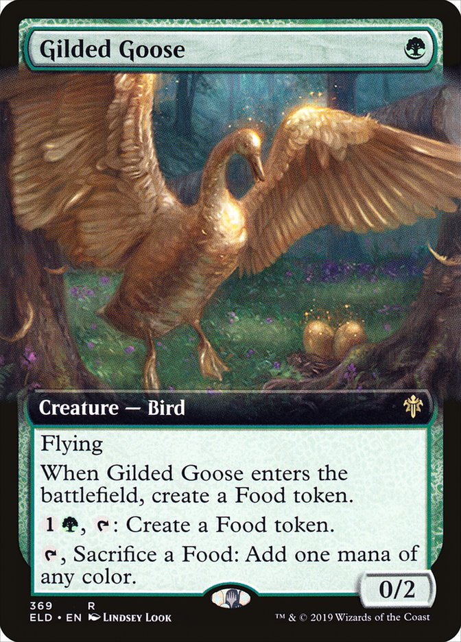 Gilded Goose (Extended Art) [Throne of Eldraine] | Odin's Place