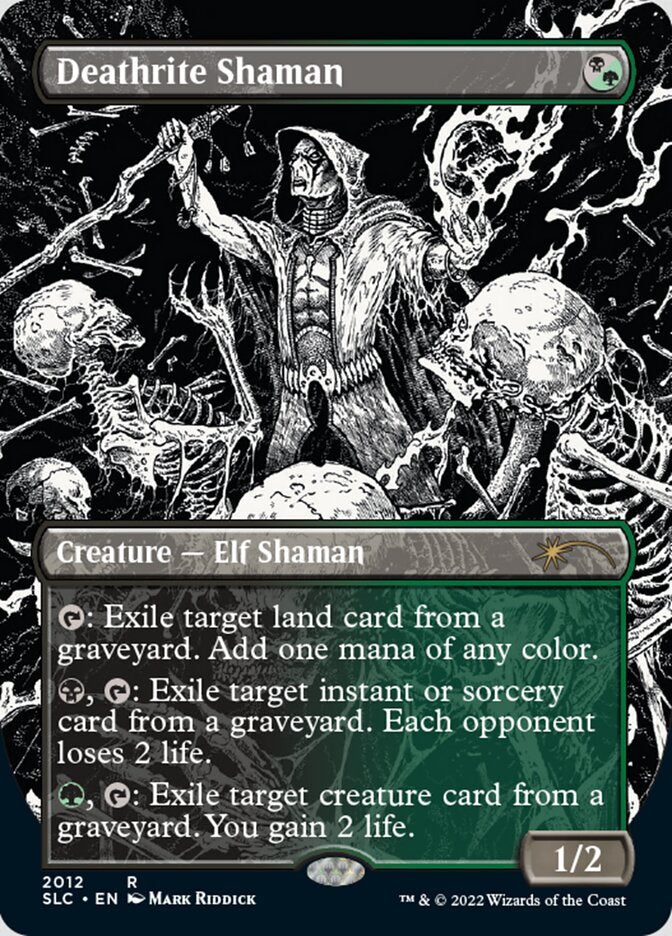 Deathrite Shaman (Borderless) [Secret Lair 30th Anniversary Countdown Kit] | Odin's Place