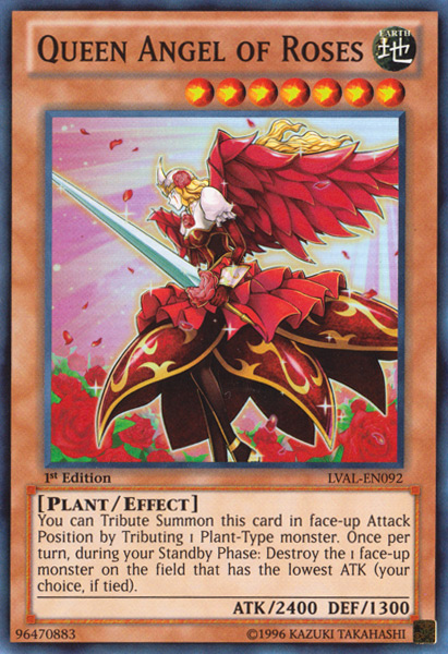 Queen Angel of Roses [LVAL-EN092] Super Rare | Odin's Place