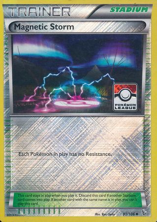 Magnetic Storm (91/106) (League Promo) [XY: Flashfire] | Odin's Place