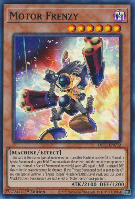 Motor Frenzy [DIFO-EN092] Super Rare | Odin's Place