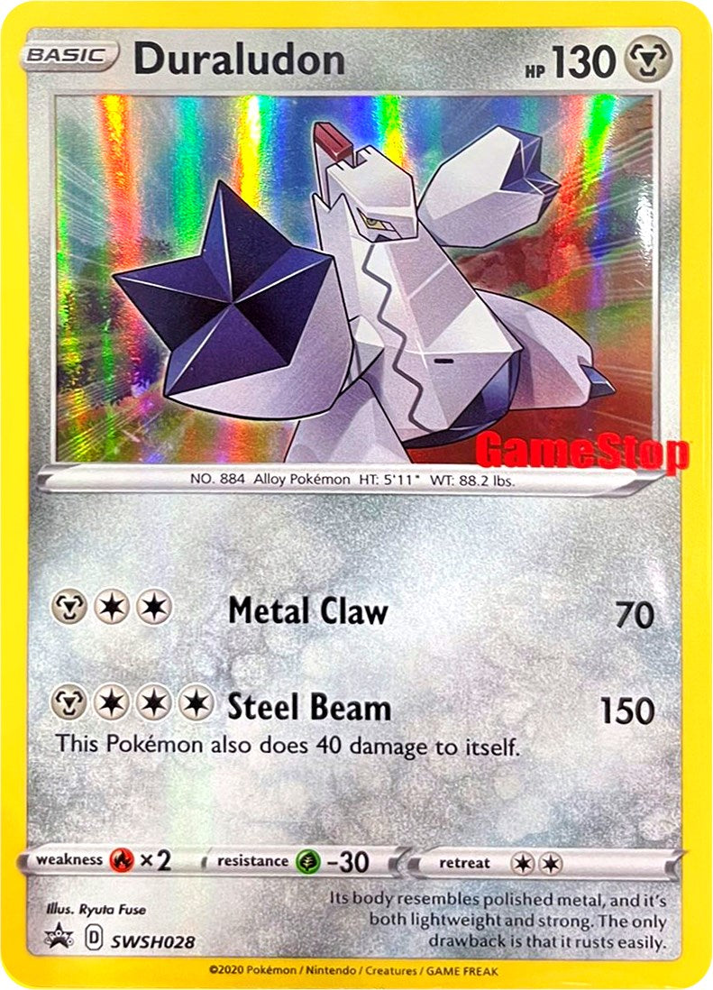 Duraludon (SWSH028) (GameStop Exclusive) [Sword & Shield: Black Star Promos] | Odin's Place