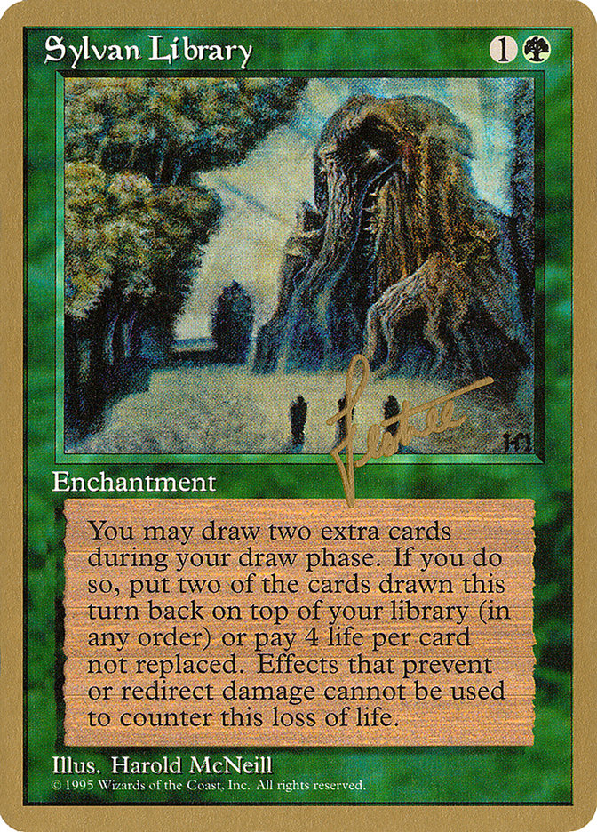 Sylvan Library (Bertrand Lestree) [Pro Tour Collector Set] | Odin's Place