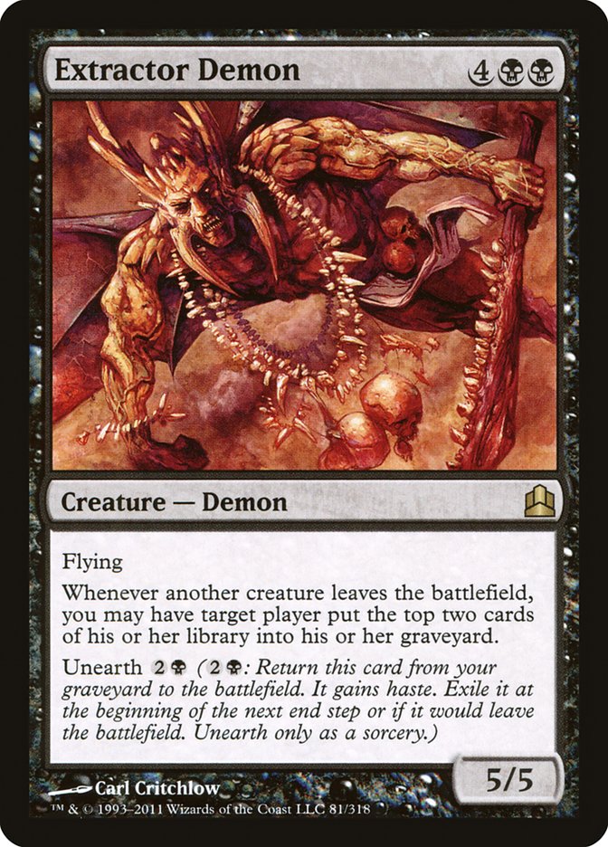 Extractor Demon (81) [Commander 2011] | Odin's Place